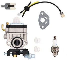 SAKITAM WYK186 Carburetor kit for Shindaiwa T242 T242X T260 T282 for Echo SRM260 SRM261 SRM261T PAS260 PB260L PPT260 PAS260 PE260 PAS261 PE261 SRM260 Trimmer w Air Filter A021000700