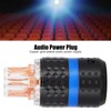 Monosaudio E103/F103 Power Plug Transparent Pure Copper Power Plug Audio