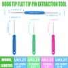 DINYO 10Pcs Pin Extractor Tools Terminal Removal Tool Kit, Automotive/Electrical