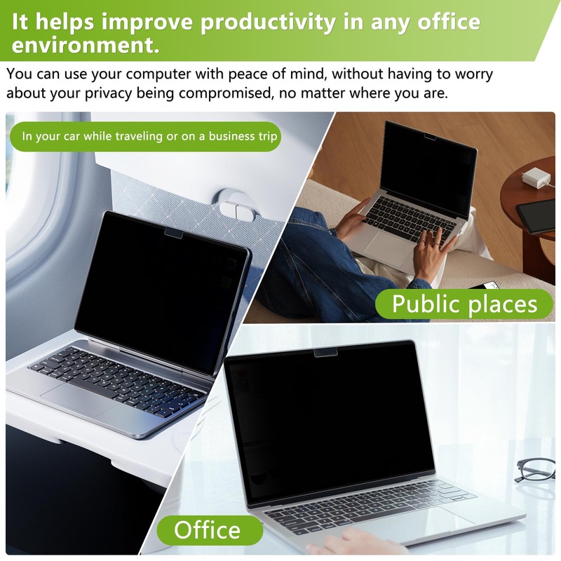 Magnetic Privacy Screen Protector for MacBook Pro 14 Inch (M1~M5,