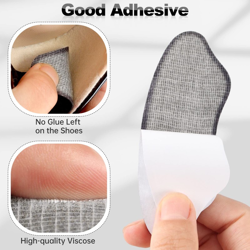 AIQINHU Unisex Heel Pads for Shoes That are Too Big,