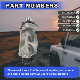 cycwer Throttle Body 5C3Z9E926BA For E-350/E-450/F-650 F-250/F-350/F-450/F-550 Super Duty Replaces 6C3Z9E926AA 9C3Z9E926A 9C3Z9E926B 9C3Z9E926C