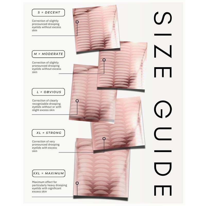 BOTÉ Eye Lift Strips for hooded eyes 144L I Invisible
