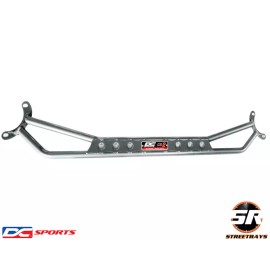 DC Sports CSB1403 Carbon Steel Dual Bar Front Strut Bar For 03-10 Scion tC 2.4L