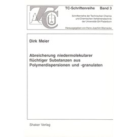 Abreicherung niedermolekularer flüchtiger Substanzen aus Polymerdispersionen und -granulaten