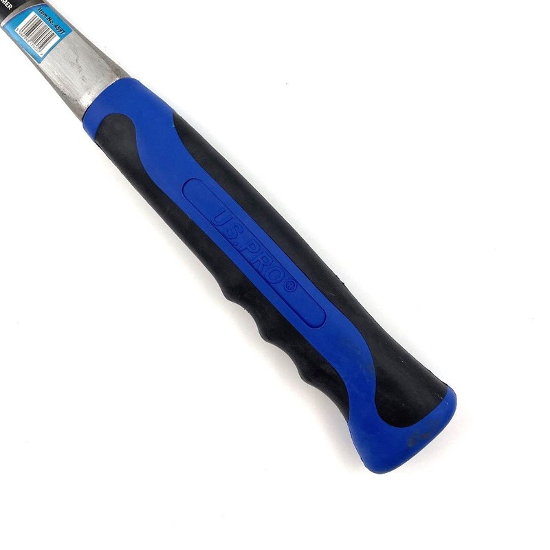 US PRO All Steel Brick Hammer Masonry Rubber & Fibreglass