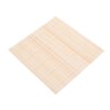 THY COLLECTIBLES Sushi Making Rolling Mat Natural Bamboo 9.5" x