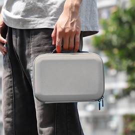 for DJI Neo Carrying Case, EVA Large Capacity Portable Protective Bag, Travel Hard Case Storage Bag for DJI Neo Fly More Combo Accessories (Grey)