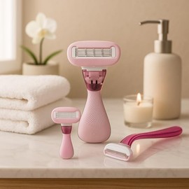 Maquinillas de afeitar de bikini para piel sensible para mujeres, líneas de pelo púbico, afeitadoras desechables debajo del brazo para mujer, sin irri