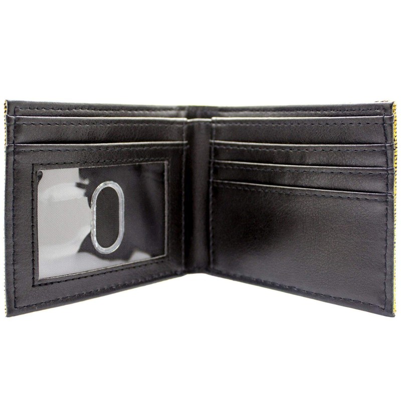 Nirvana Nevermind Grunge Smiley Rock Band Emblem Wallet Bi-Fold ID