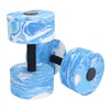 2pcs Water Dumbbell EVA Water Aerobics Weights Dumbbell Strong Buoyancy
