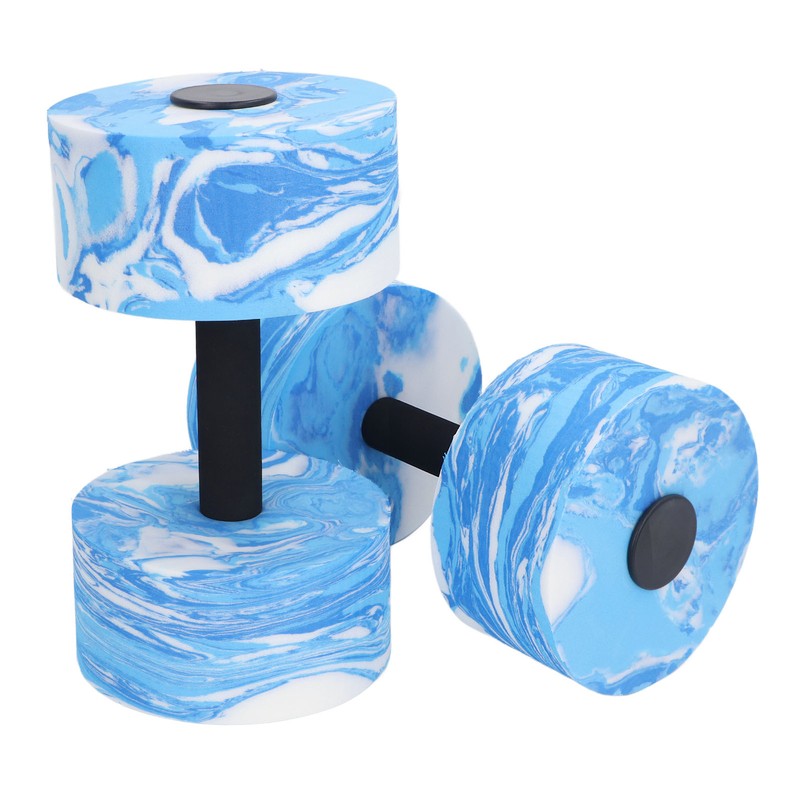 2pcs Water Dumbbell EVA Water Aerobics Weights Dumbbell Strong Buoyancy