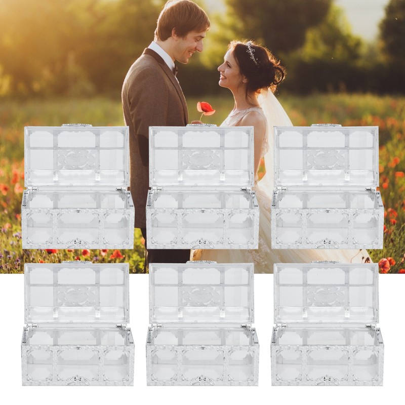 12PCS Hollow Out Candy Box Chocolate Gift Treat Boxes Container