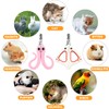 Pack of 2 Cat Nail Scissors, Nail Scissors for Dogs,