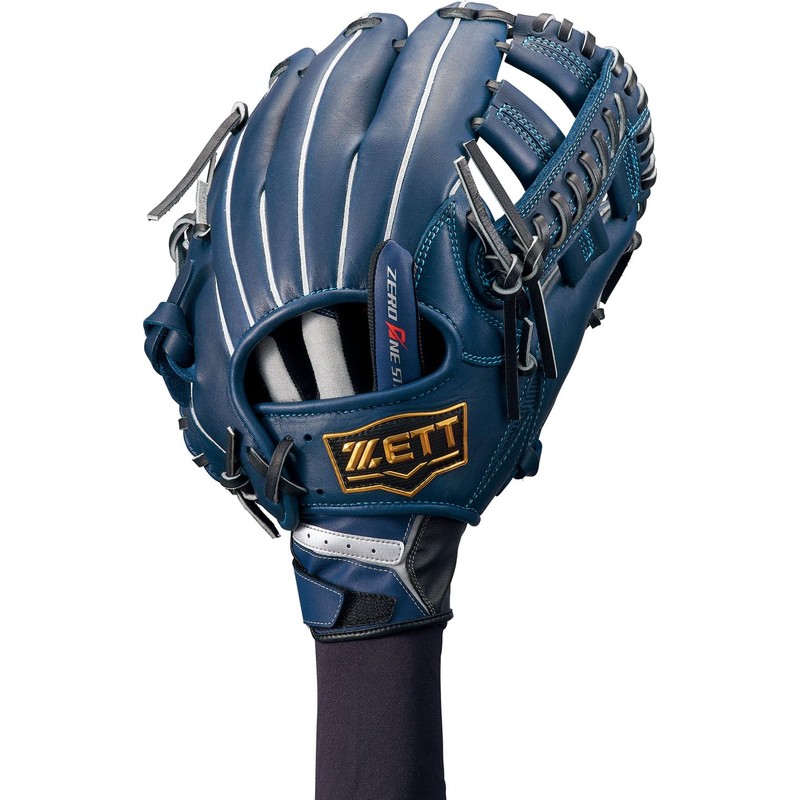 ZETT LHJF BG29632J Batting Gloves, Zero One Stage, Boys Protective