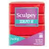 2oz. Sculpey III Oven-Bake Clay (Red Hot Red)