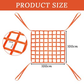 Safety Lifting Belt, Flat Nylon Sling Net, Heavy-Duty Cargo Lifting Net, Stable Load-Bearing, Suitable for Construction Rigging, Handling, Traction, Lifting and Other Operating Equipment