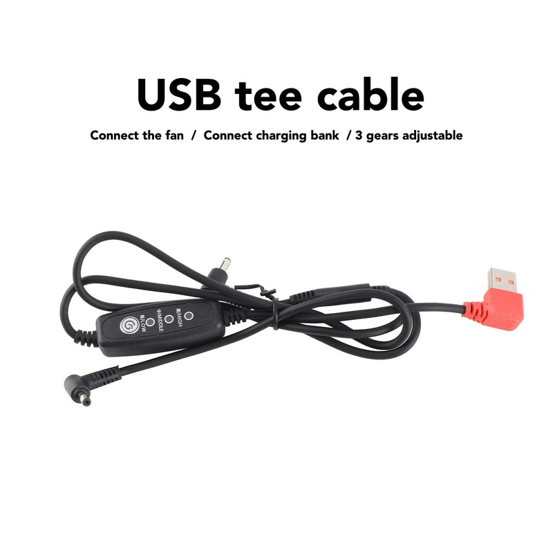 5V Wearable Cooling Vest Fan USB Air Conditioned Clothes Fan