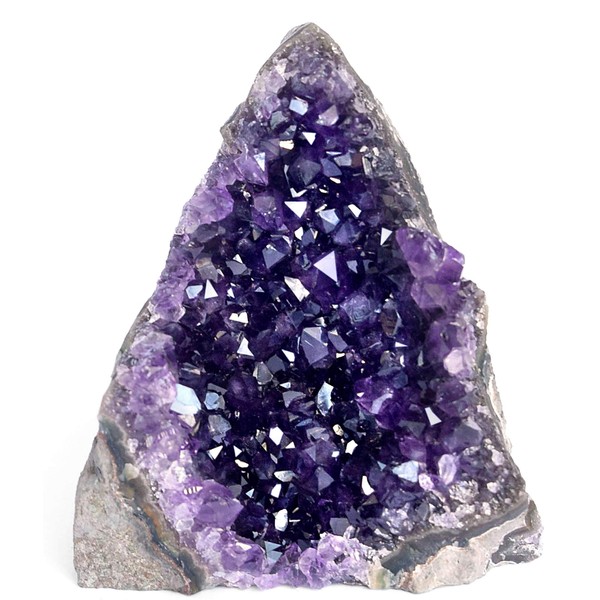 Deep Purple Project Amethyst Druse Stone Real (250 g to 500), Amethyst Geode Large, Crystal Druzy from Uruguay