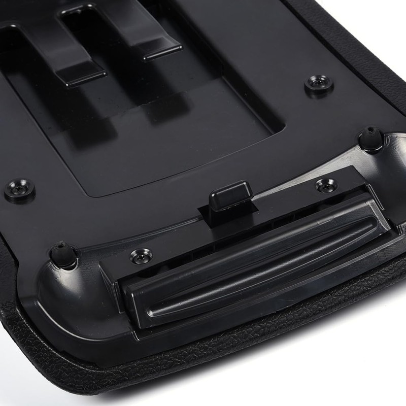 G-PLUS Center Console Armrest Lid with Latch Black Compatible with