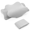 Hahafelt Cooling Cervical Neck Pillowcase (Only Pillowcase) Ergonomic Pillowcase with