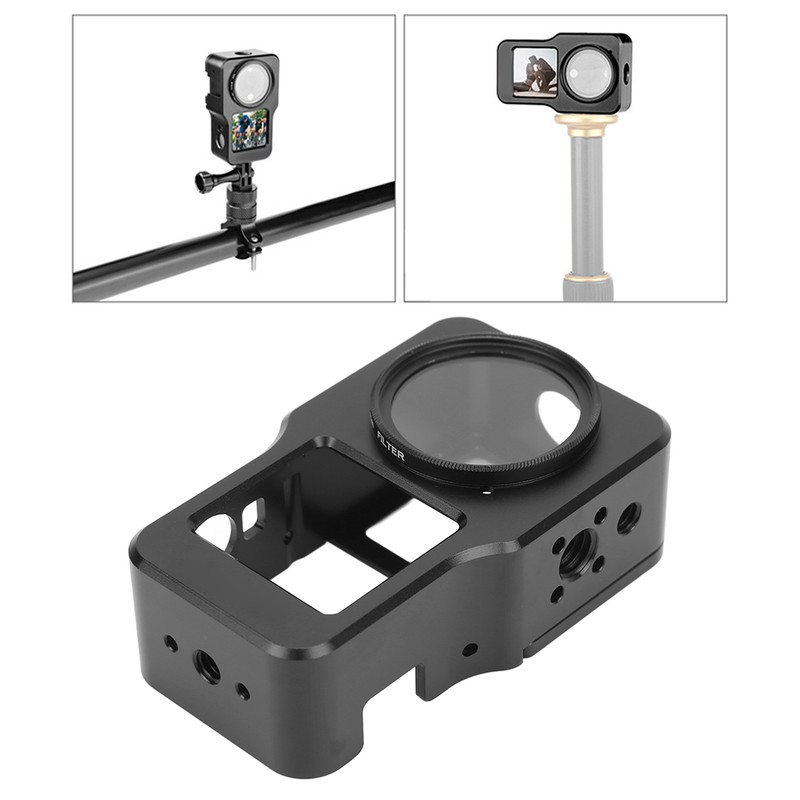 Action Camera Frame Cage Aluminum Alloy Camera Protecticve Cage Cover