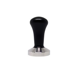 53mm Barista Espresso Tamper Coffee Tamper Coffee Press Tamper Tamper Black Aluminium Handle for Cafe Stainless Steel Flat Base