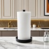 VROOMIUM Paper Towel Holder Countertop, Ceramic Base Easy-to-Clean, 1.5 lbs,
