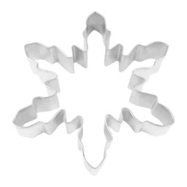 Unbranded Wide 5'' Snowflake Cookie Cutter Metal
