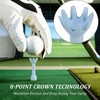 lrgnixs 2 Pcs Adjustable Golf Tees,Reusable Rubber Golf Tees for