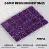 b7000 Glue and 20100Pcs Dark Purple Rhinestones Flatback for Crafts