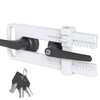 AST Childproof Double Door Security Lock, Adjustable Keyed French Door