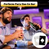 20Piezas Abrebotellas Tipo Póquer, Abridor de Cerveza de Acero Inoxidable,