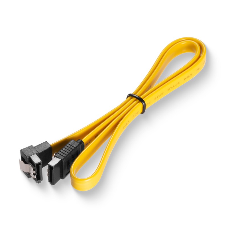 sonero® SATA III 6Gb/s Daten-Kabel, 0,30m, gewinkelt, gelb