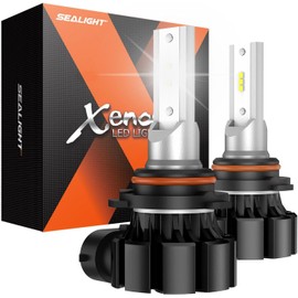 SEALIGHT HB4 LED Fog Light Bulbs, 400% High Bright HB4 Fog Lights Led, 6500K Cool White Strong Penetration, 50000HRS Lifespan Replacement Fog Light Bulbs, Non-polarity, Pack of 2