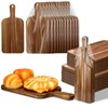 Vesici 24 Pcs Acacia Wood Cutting Board 17 x 7