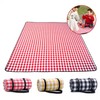 Portable Picnic Camping Waterproof Mat 200x200cm DD-10635 Black