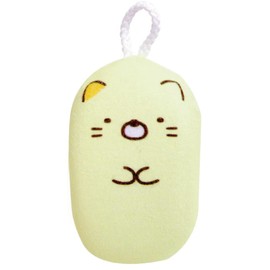 Sumikkogurashi Cat Body Sponge 1 Piece Character Fluffy Towel Bath Sponge Sponge