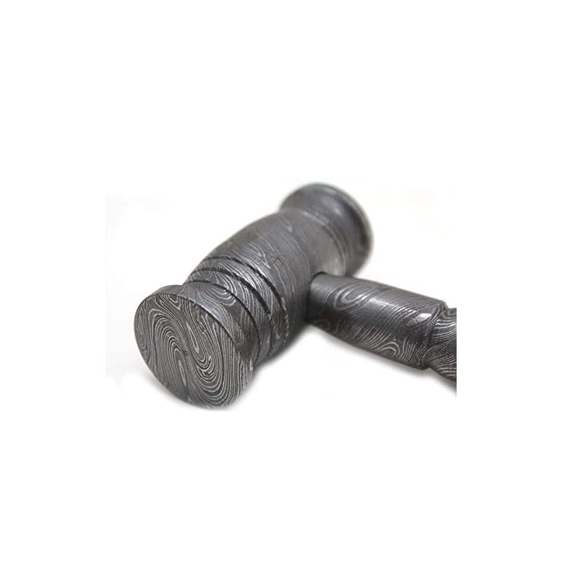 Medieval Warrior Exclusive Full Damascus Steel Hammer Great Piece of