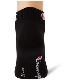 Champion Unisex Children's Socks (Pack of 3), Light grey mottled, white, black