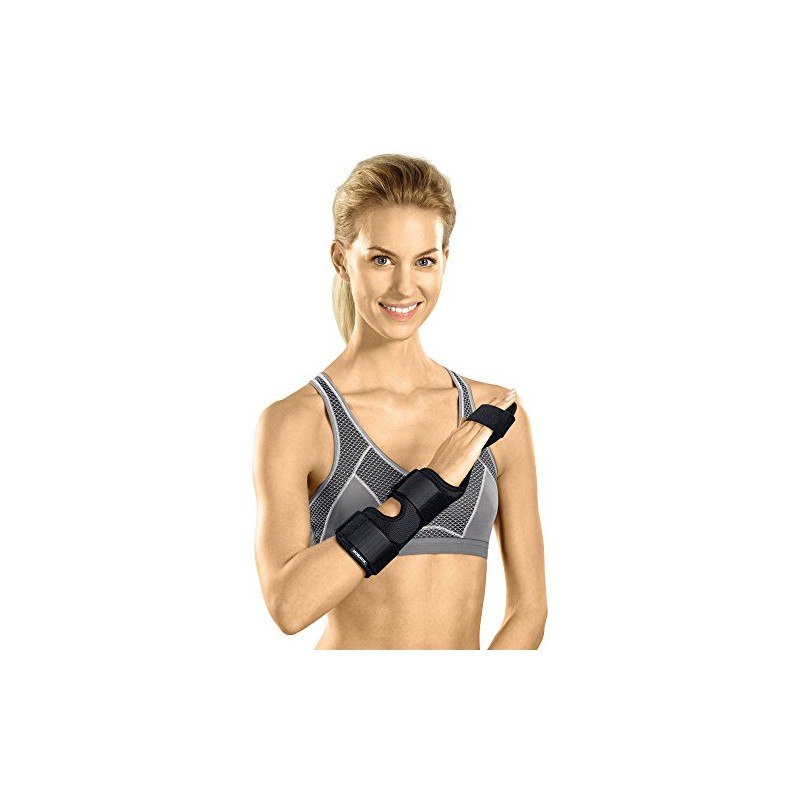 Sporlastic MANU-HIT DIGITUS Wrist Orthosis Size 1 Black 07333
