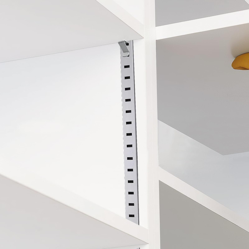 12PCS Metal Shelf Clips,Shelf Support Clips Adjustable Shelving Clips for