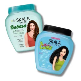 Kit Mascarilla Skala Mais Cachos  Mascarilla Skala Babosa                                                                                             