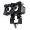 2PCS Motorcycle LED Fog Lights Rust Proof Shockproof Bright Light