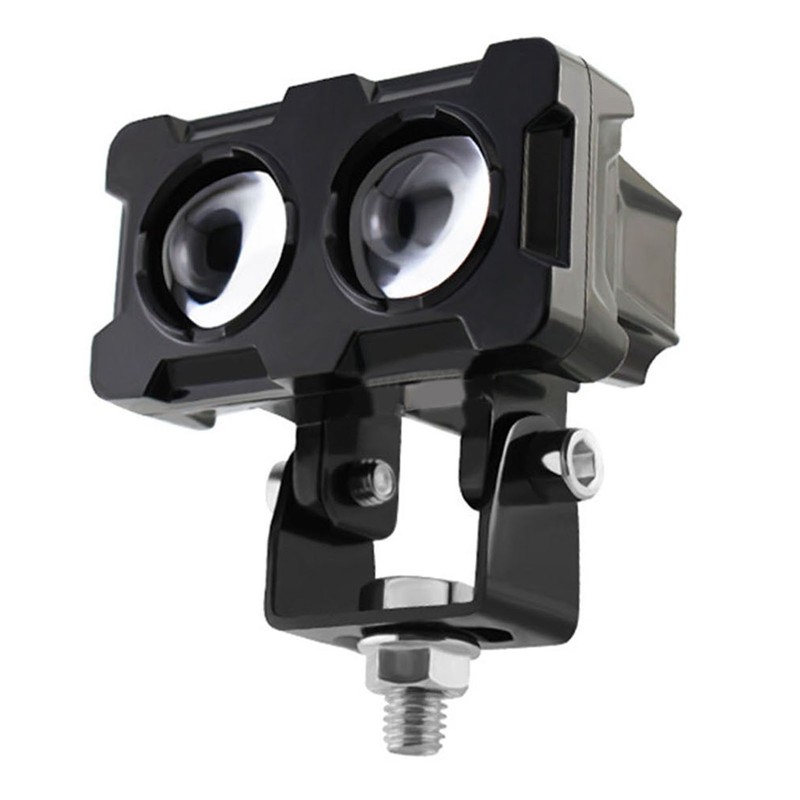 2PCS Motorcycle LED Fog Lights Rust Proof Shockproof Bright Light