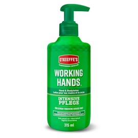 O'Keeffe's Working Hands Hand & Body Lotion, 315 ml – Spendet Feuchtigkeit, regeneriert und pflegt trockene, rissige Haut | Zieht schnell ein, fettet nicht und ist für