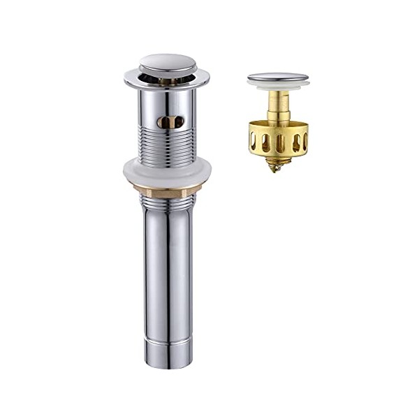 Pop up Sink Drain Stopper for Bathroom Vessel Vanity Sink