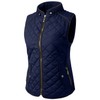 NE PEOPLE Womens Lightweight Quilted Zip Vest, Small, NEWV40NAVY
