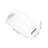 LALAFINA 2pcs Adjustable Magnetic Floor Register Air Deflector Vent Extender
