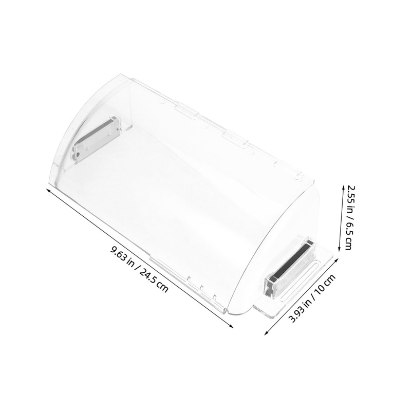LALAFINA 2pcs Adjustable Magnetic Floor Register Air Deflector Vent Extender
